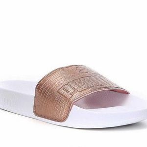 Puma Leadcat Rose Gold Slides
